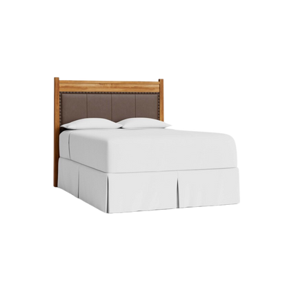 Benchmade Heritage Leather Upholstered Headboard - Custom - Chapin Furniture