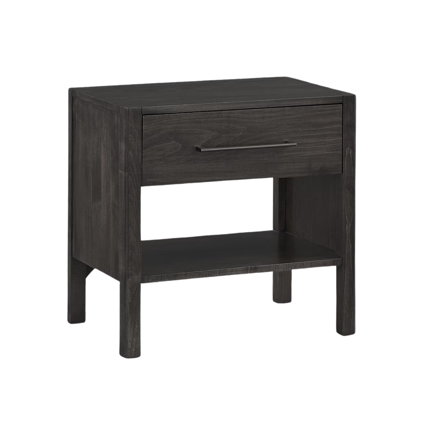 Benchmade Parkway Bedside Table - Cinder - Chapin Furniture