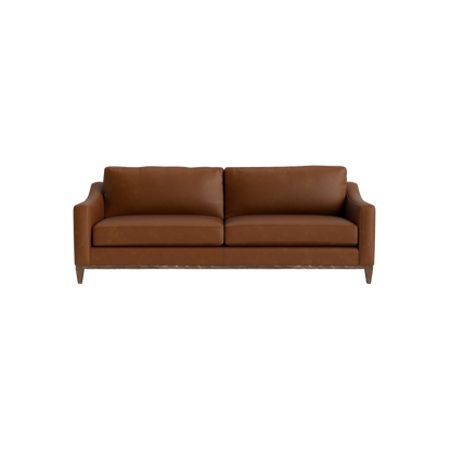 Sanford Leather Sofa - Custom - Chapin Furniture