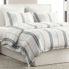 Jayson Blue Stripe Linen Cashmere Collection - Chapin Furniture