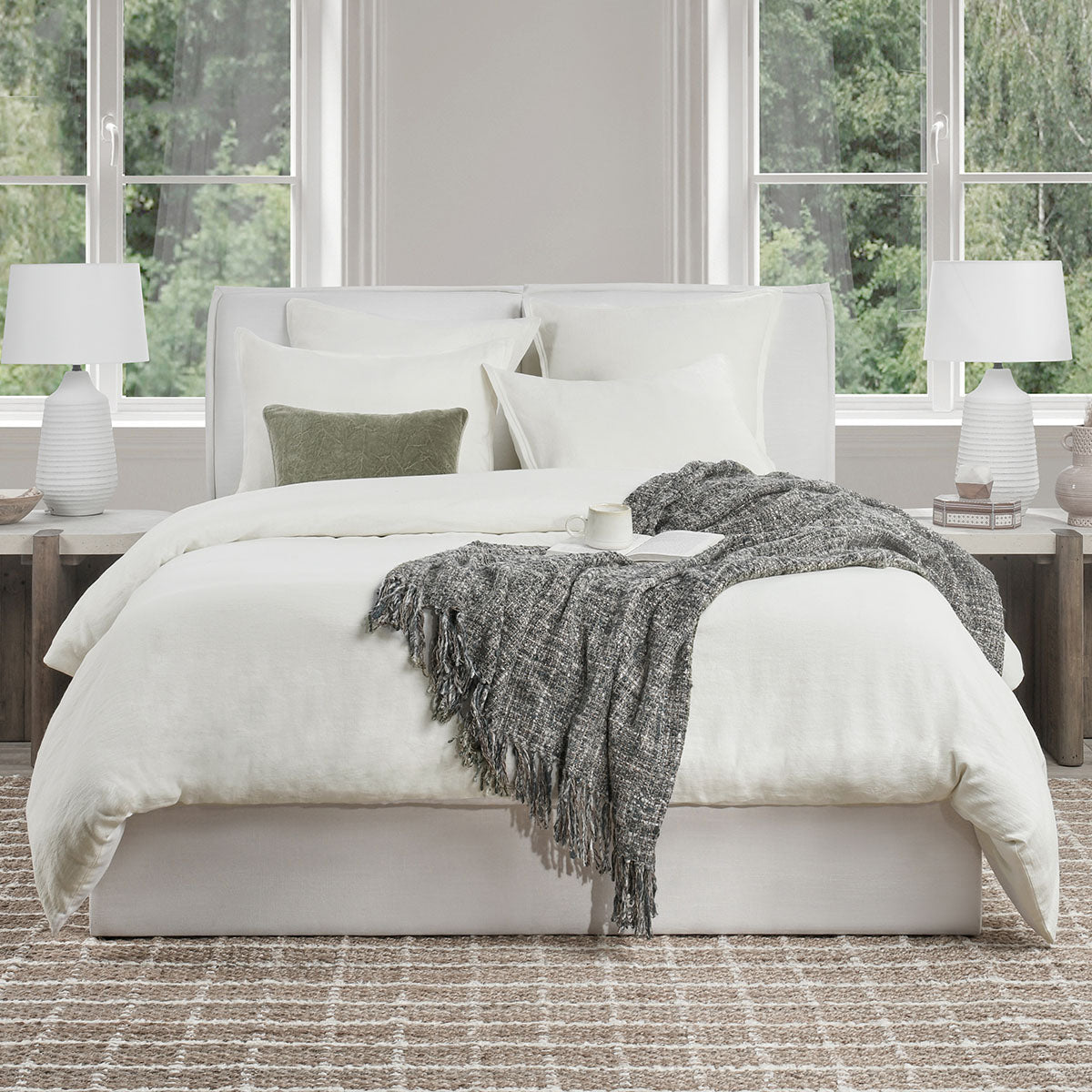 Talia Duvet Collection- Cloud - Chapin Furniture