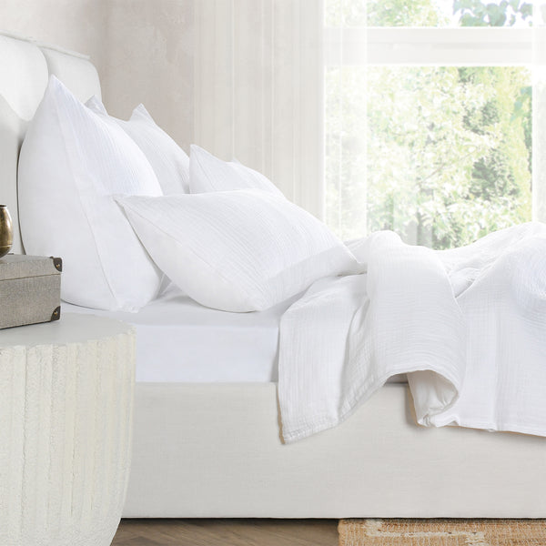 Cardiff White Duvet Collection - Chapin Furniture
