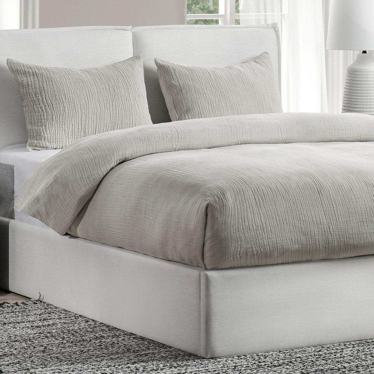 Cardiff Gray Duvet Collection - Chapin Furniture