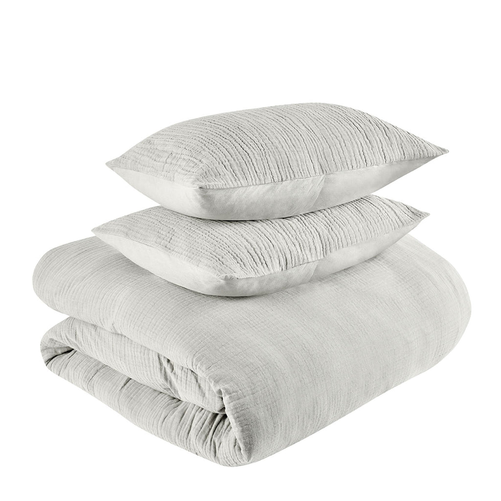 Cardiff Gray Duvet Collection - Chapin Furniture