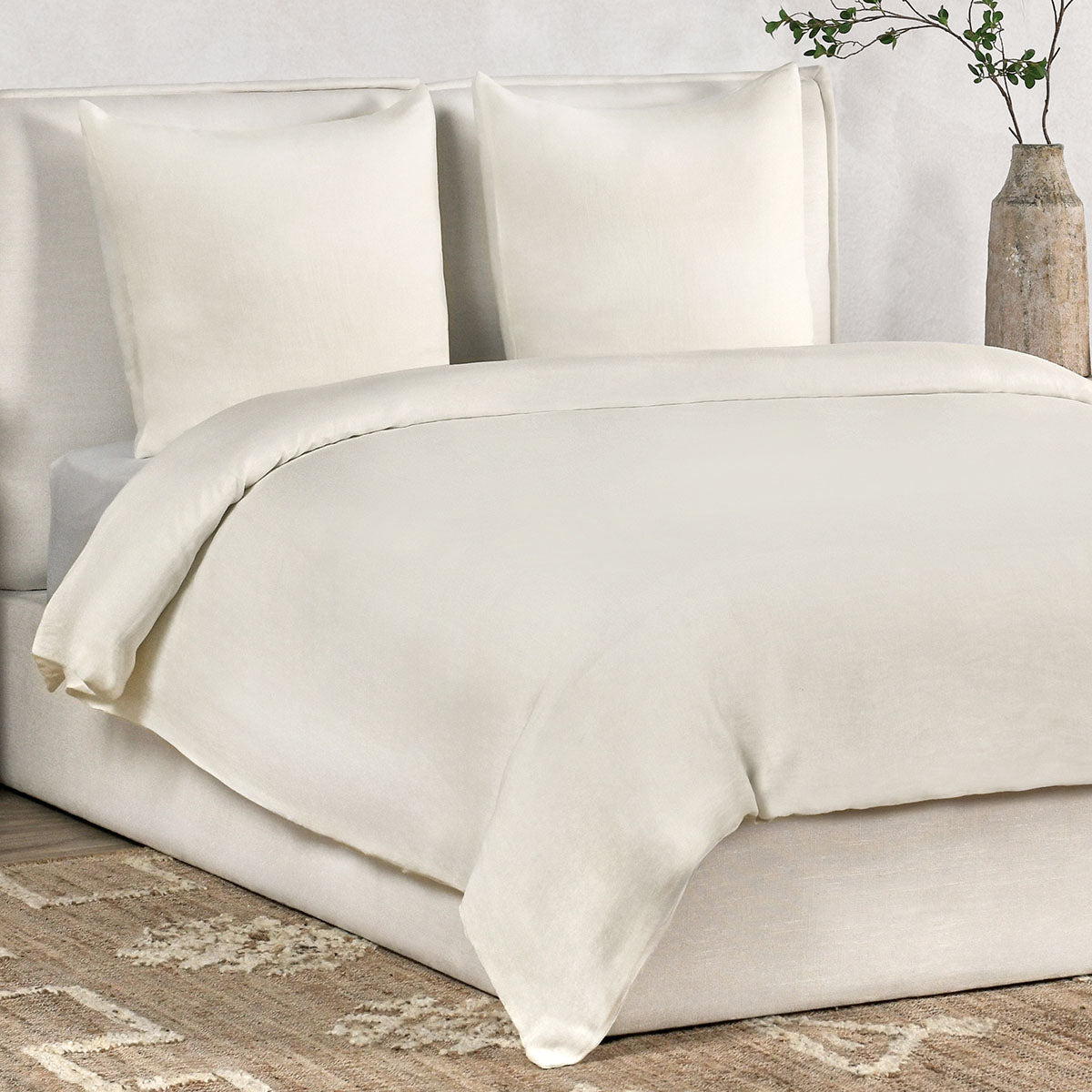 Paloma Hemp Duvet -Ivory - Chapin Furniture