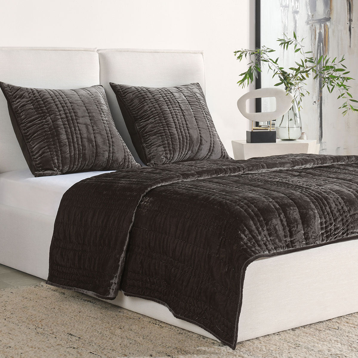 Seville Sable Brown Quilt Collection - Chapin Furniture