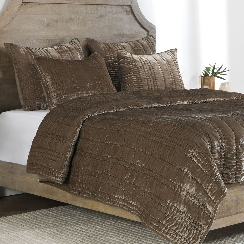 Seville Desert Taupe Quilt Collection - Chapin Furniture