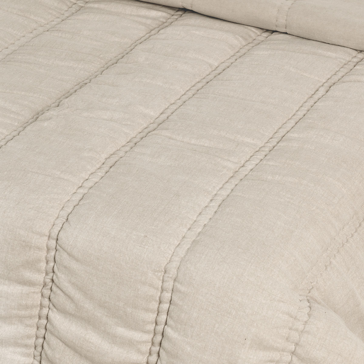 Rowen Quilt Collection-Taupe - Chapin Furniture