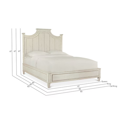 Bella King Panel Bed - Chapin Furniture