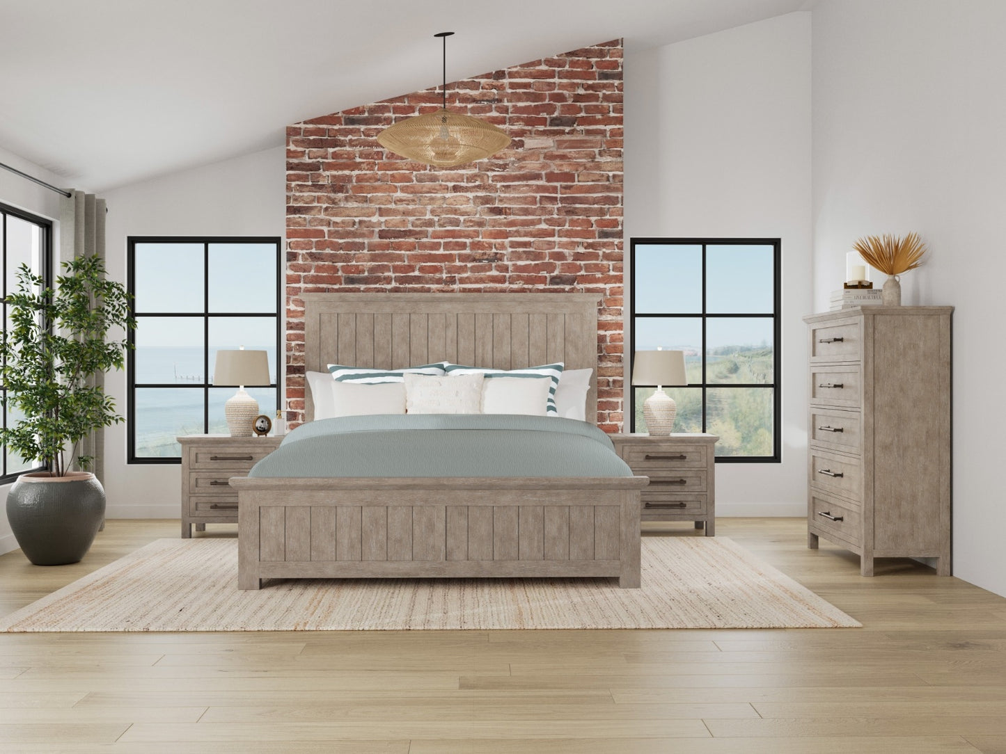 Bennett Three Drawer Nightstand - Chapin Furniture