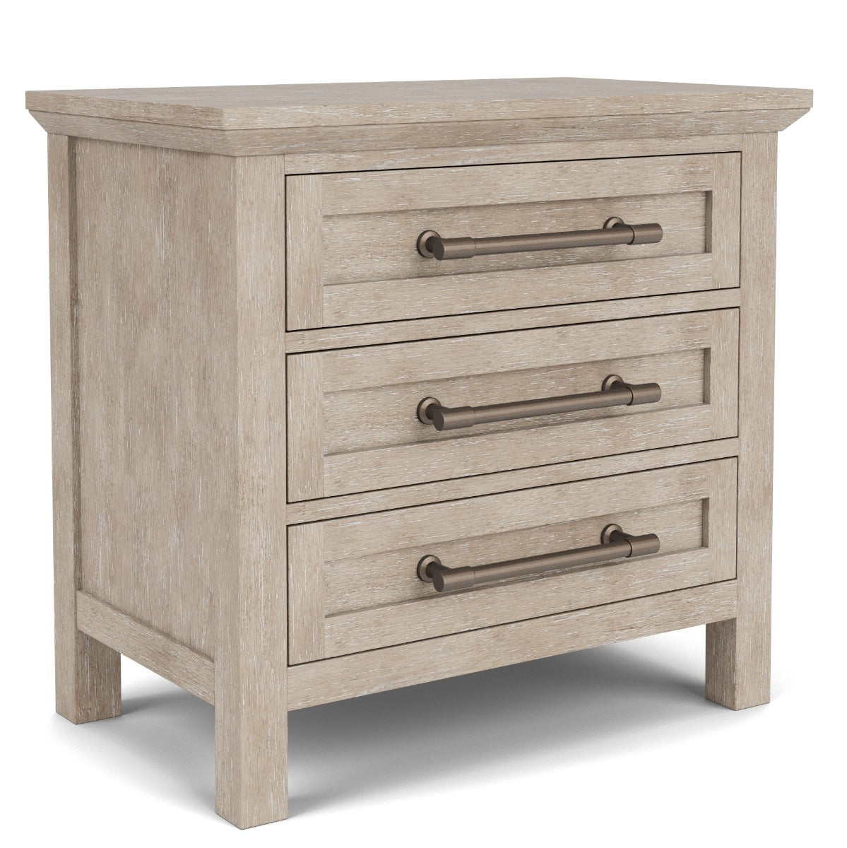 Bennett Three Drawer Nightstand - Chapin Furniture