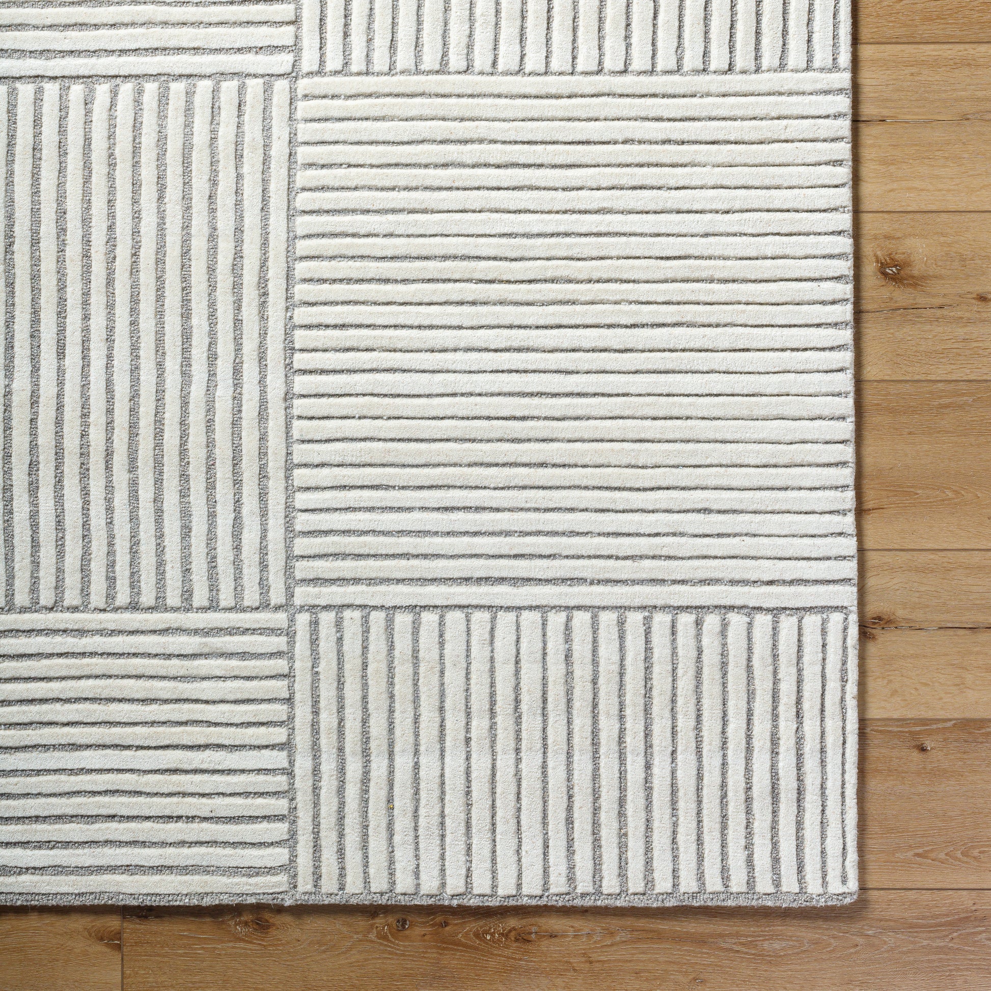 Brook BKO-2321 Rug- Gray, Cream - Chapin Furniture