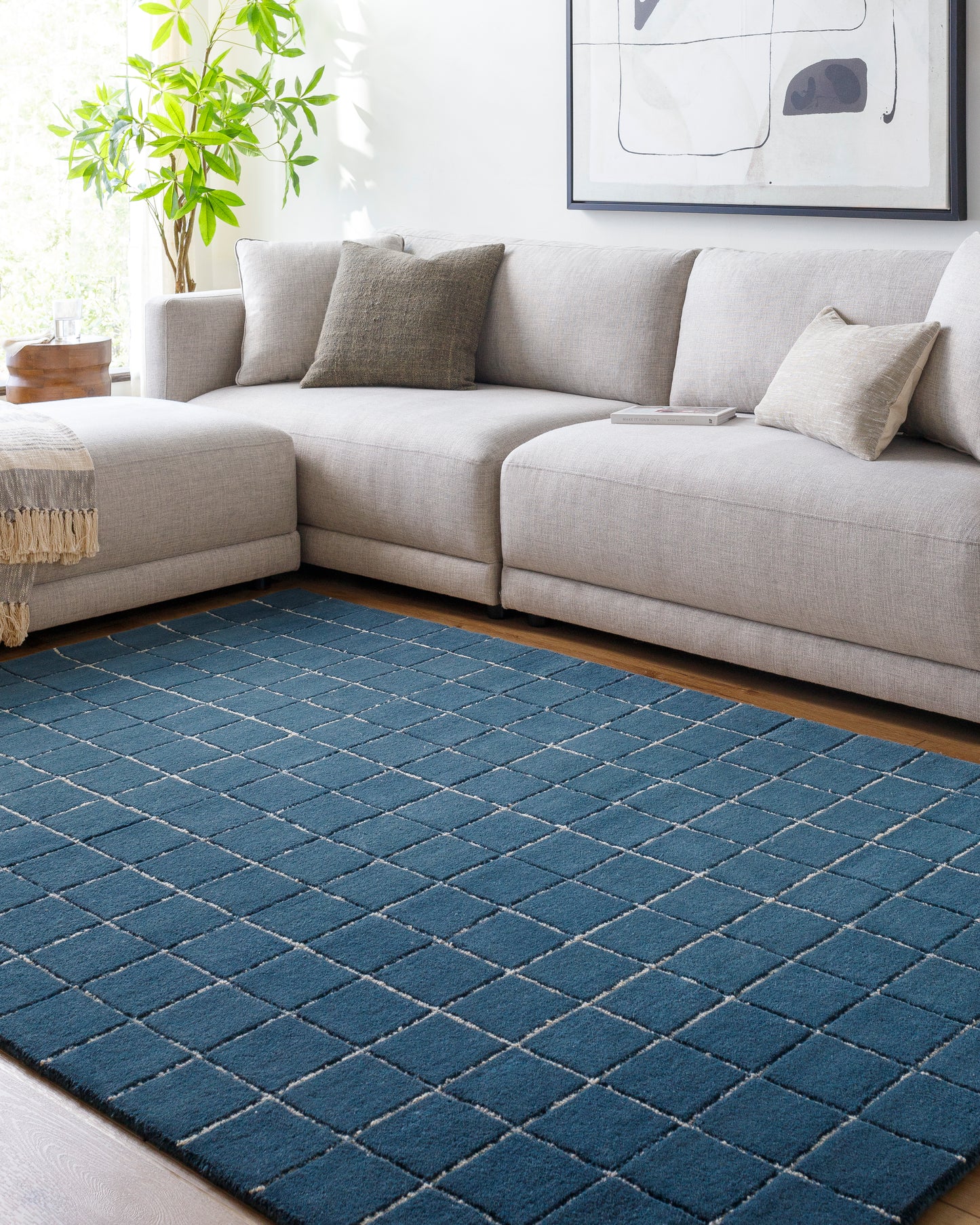 Brook BKO-2342 Rug- Blue - Chapin Furniture