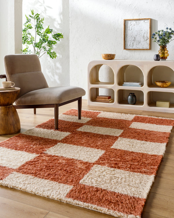 Beni Moroccan BMC-2301 Rug- Orange - Chapin Furniture