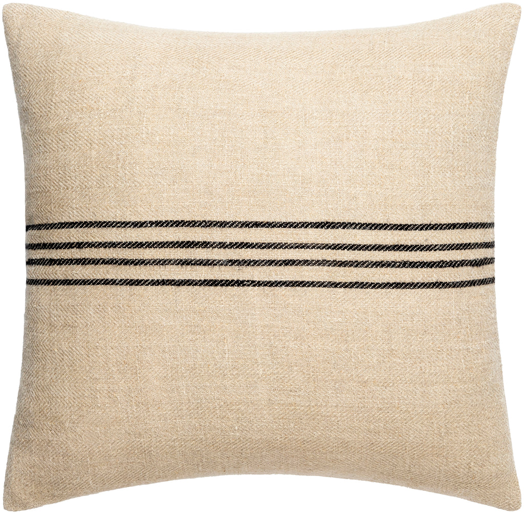 Becki Owens Brett BOBT-001 Brown, Black Pillow - Chapin Furniture