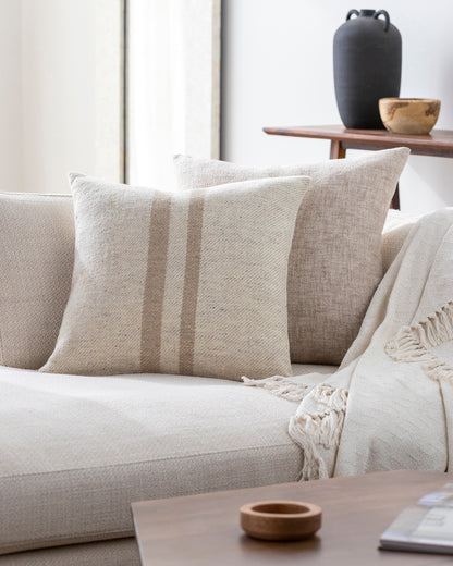 Becki Owens Brett BOBT-002 Ivory, Beige Pillow - Chapin Furniture