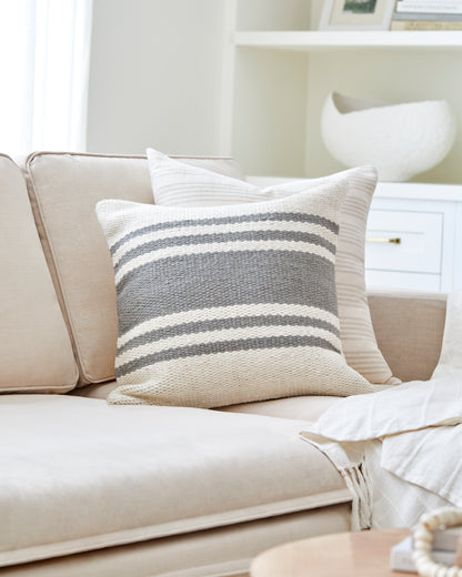Becki Owens Brett BOBT-004 Grey, Beige Pillow - Chapin Furniture