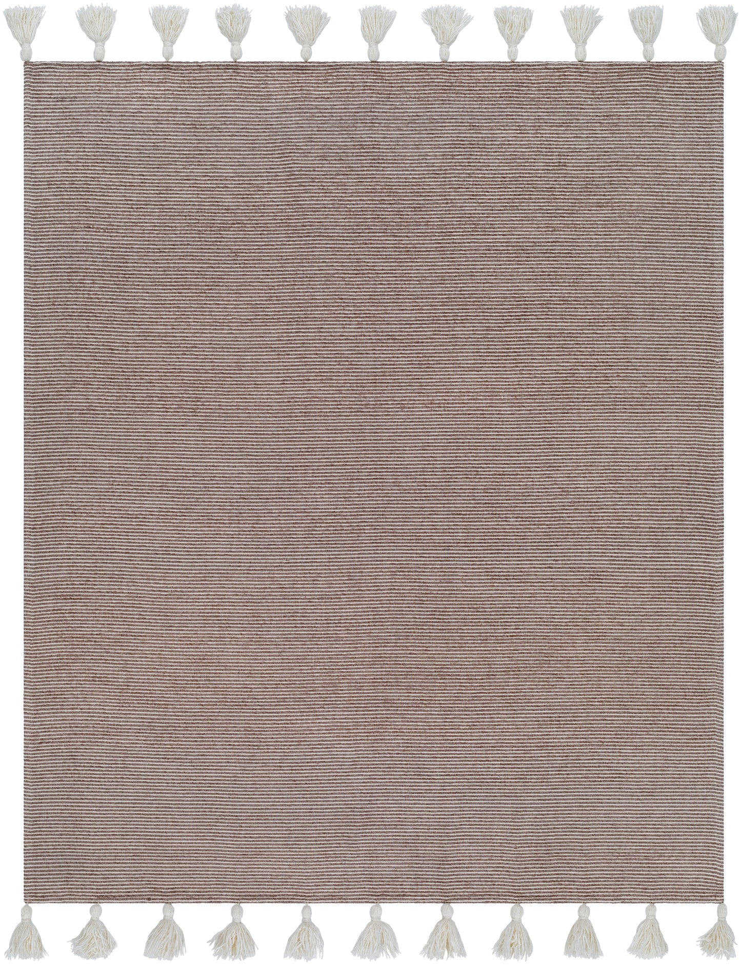 Becki Owens Kapri BOKI-1002 Dark Brown, Cream Throw - Chapin Furniture
