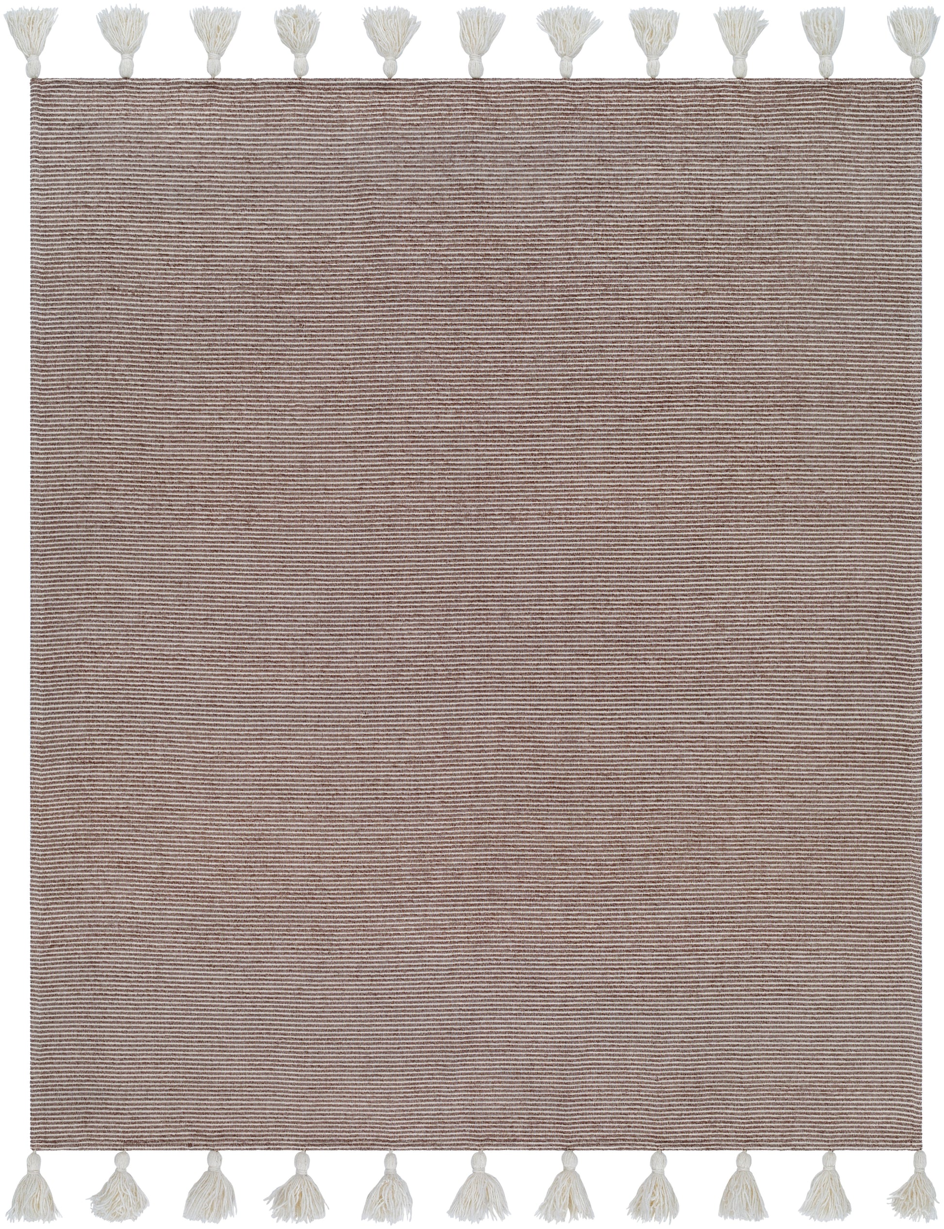 Becki Owens Kapri BOKI-1002 Dark Brown, Cream Throw - Chapin Furniture