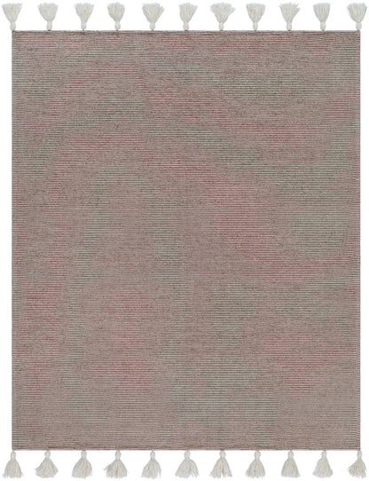 Becki Owens Kapri BOKI-1002 Dark Brown, Cream Throw - Chapin Furniture