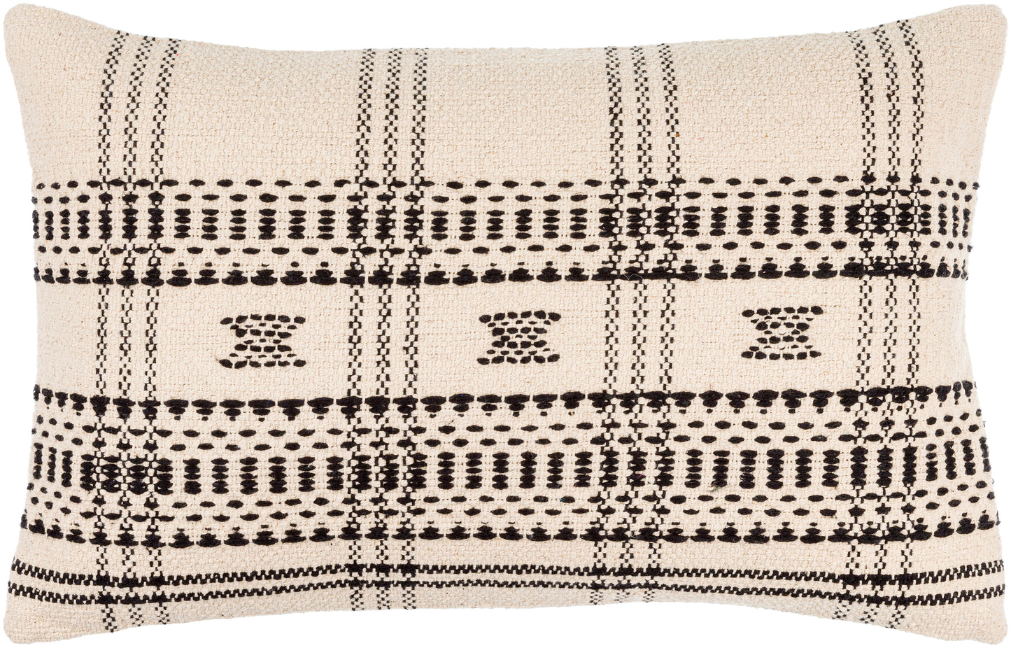 Becki Owens Myrna BOMA-001 Black, Beige Pillow - Chapin Furniture