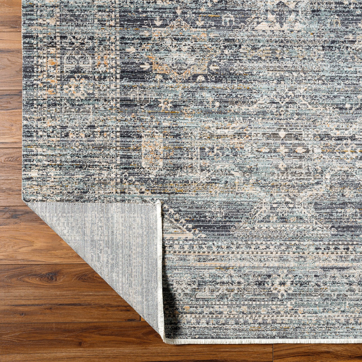 Becki Owens Margaret Rug- Black/Blue 2301 - Chapin Furniture