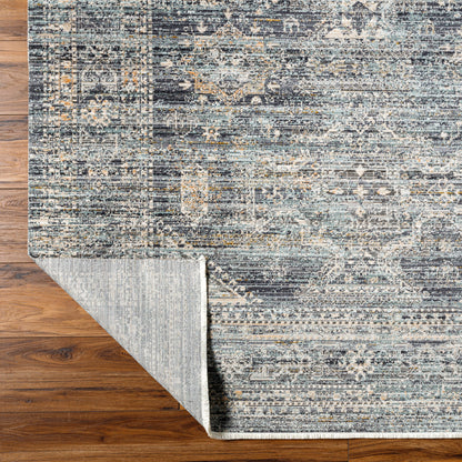 Becki Owens Margaret Rug- Black/Blue 2301 - Chapin Furniture