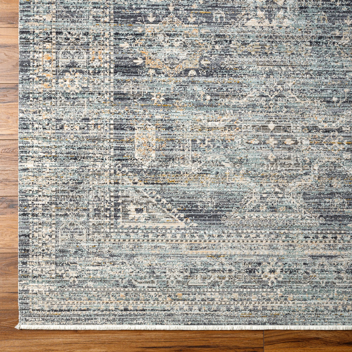 Becki Owens Margaret Rug- Black/Blue 2301 - Chapin Furniture