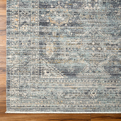Becki Owens Margaret Rug- Black/Blue 2301 - Chapin Furniture