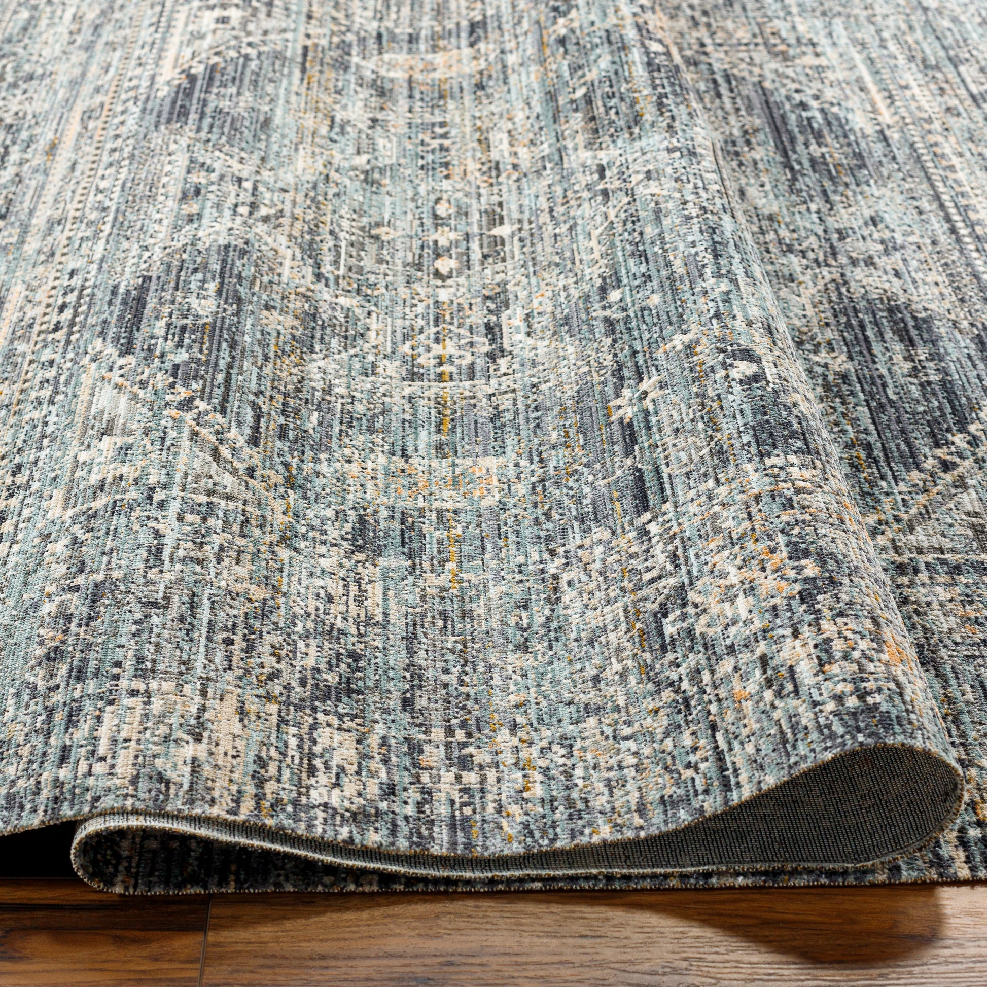 Becki Owens Margaret Rug- Black/Blue 2301 - Chapin Furniture