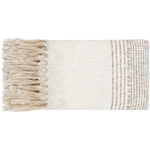 Becki Owens Prolo BOPO-1001 Beige, Gray Throw - Chapin Furniture