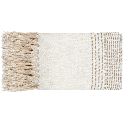 Becki Owens Prolo BOPO-1001 Beige, Gray Throw - Chapin Furniture