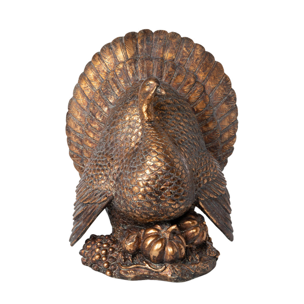 Bronze Turkey Centerpiece - Chapin Furniture