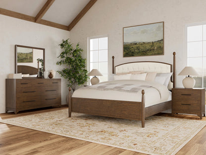 Calhoun Upholstered Panel Bed - Chapin Furniture