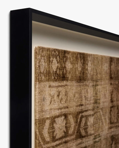 Amber Lewis x Loloi Carmella Brown / Beige 4'-8" x 2'-4" Wall Art - Chapin Furniture