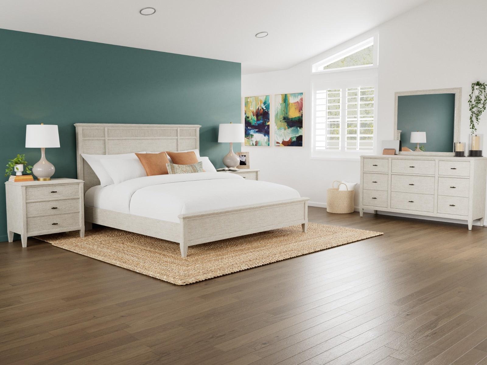 Carmella Panel Bed - Chapin Furniture