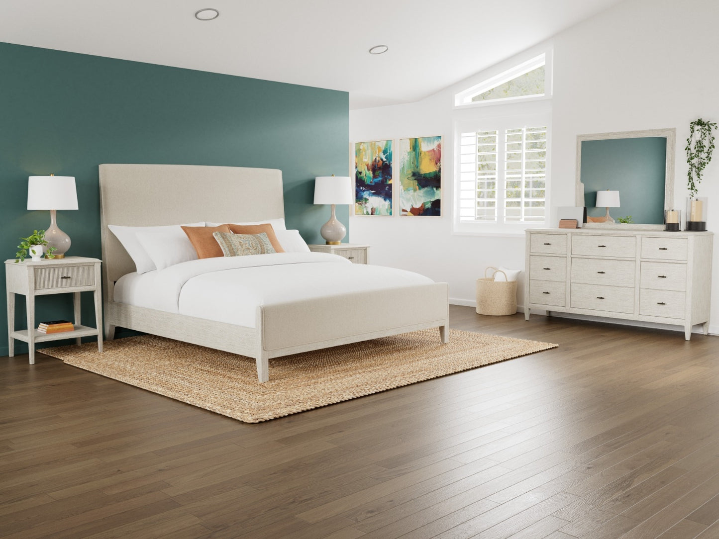 Carmella Upholstered Bed - Chapin Furniture