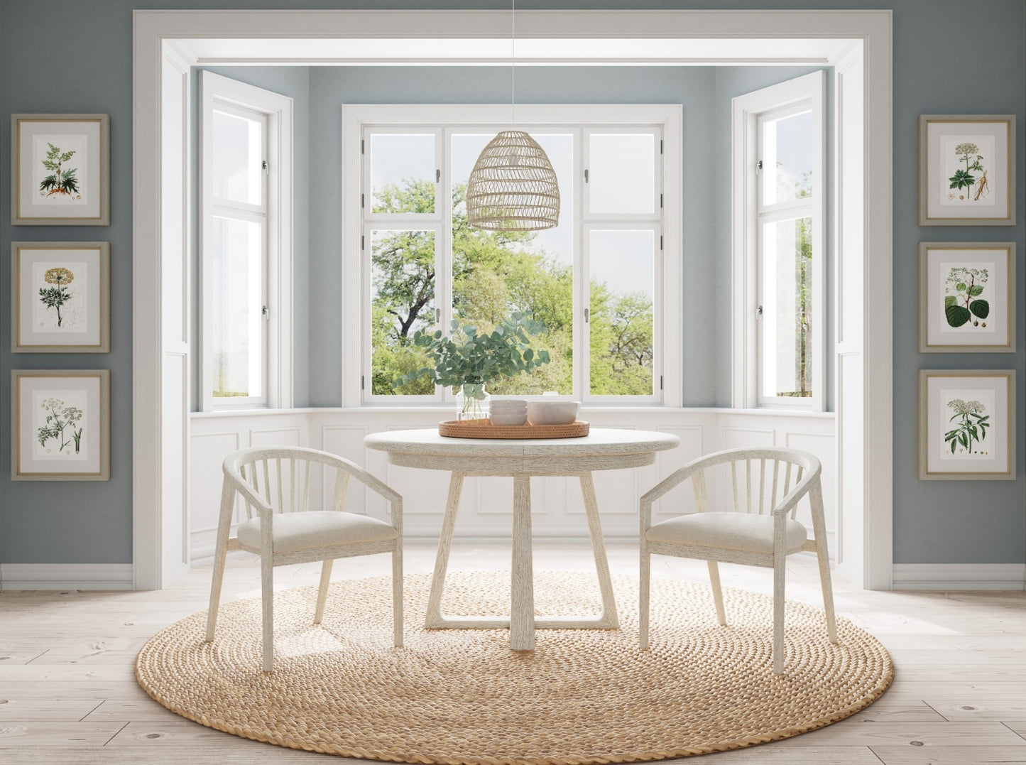 Carmella Round Dining Table - Chapin Furniture