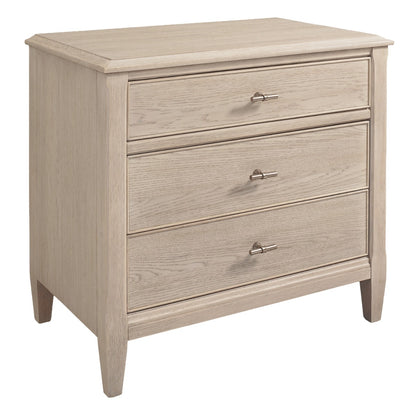 Carmella Three Drawer Nightstand
