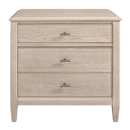 Carmella Three Drawer Nightstand