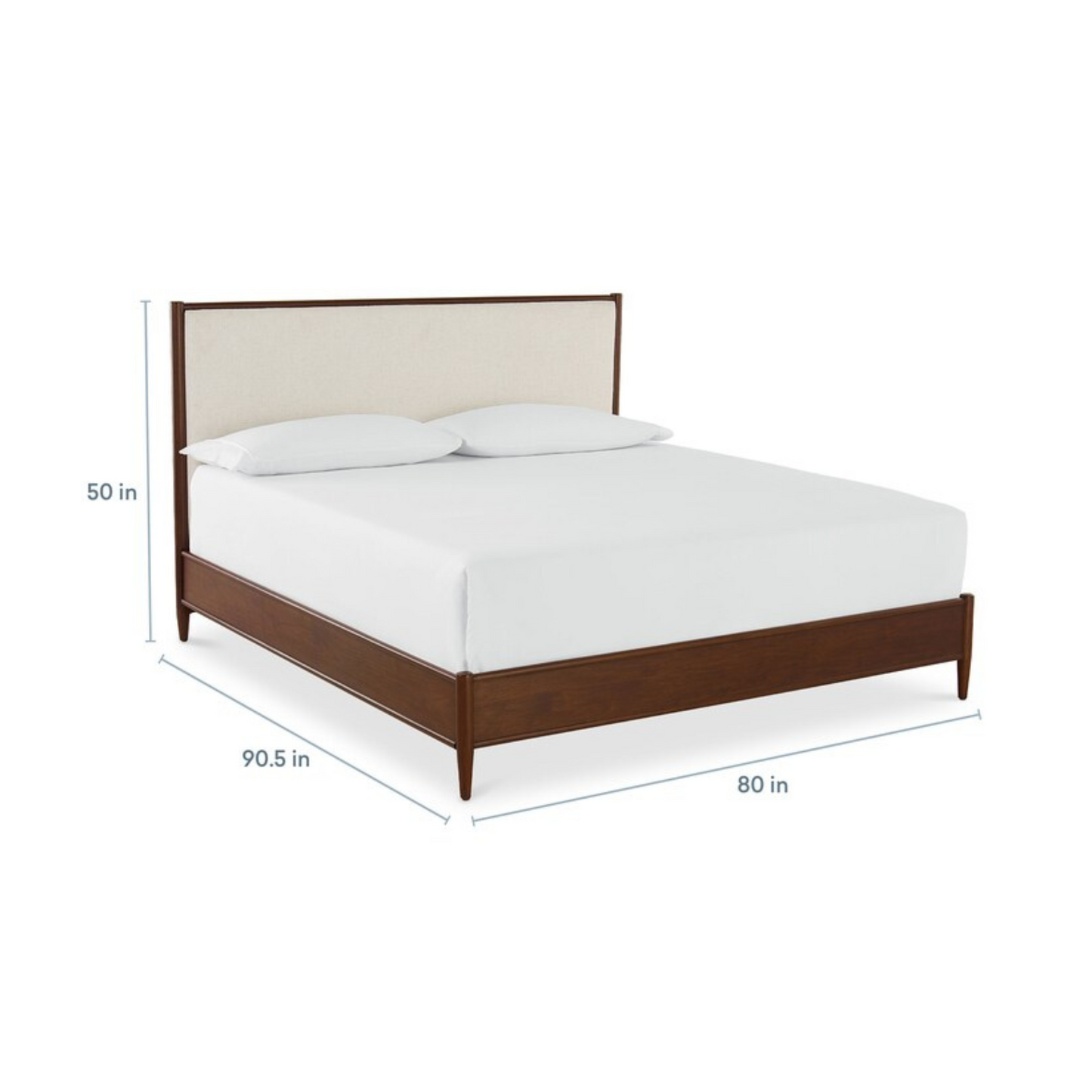 Copenhagen Upholstered Bed - Cal King - Chapin Furniture