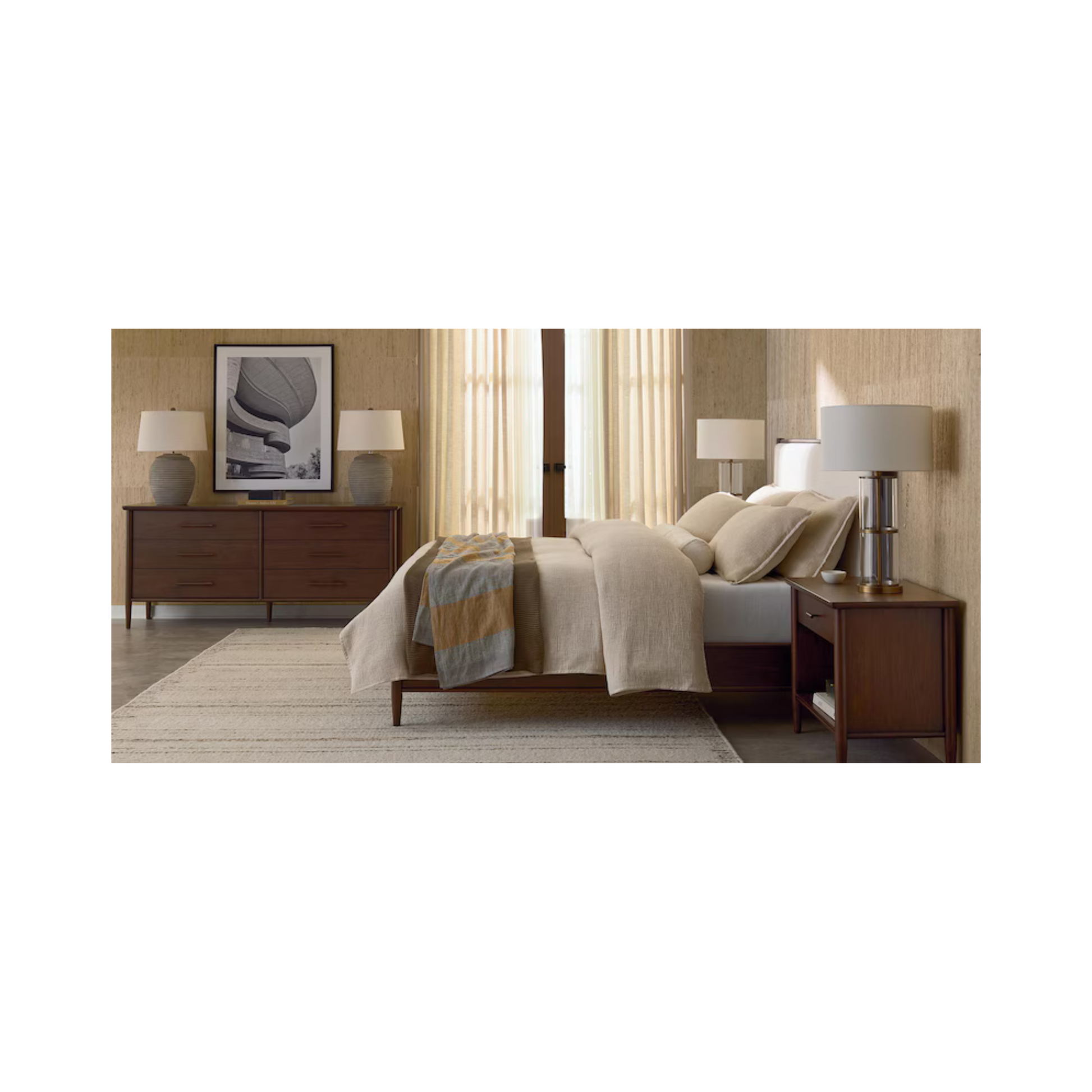 Copenhagen Upholstered Bed - Queen - Chapin Furniture