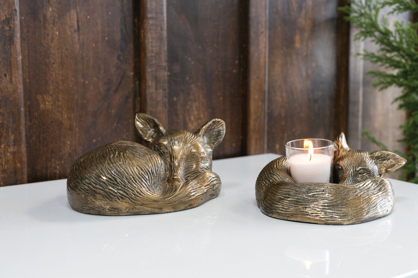 E + E Sleepy Eloise Figurine Votive - Chapin Furniture