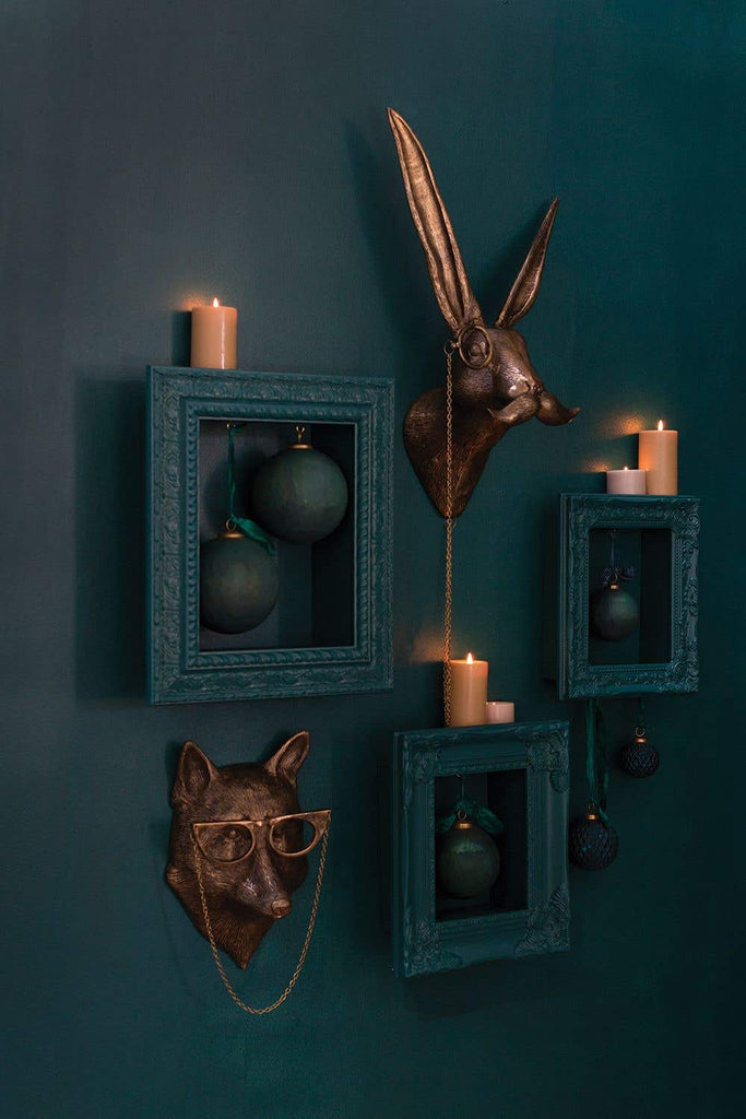 E + E Wall Mount | Frankie the Stag in Antique Gold - Chapin Furniture