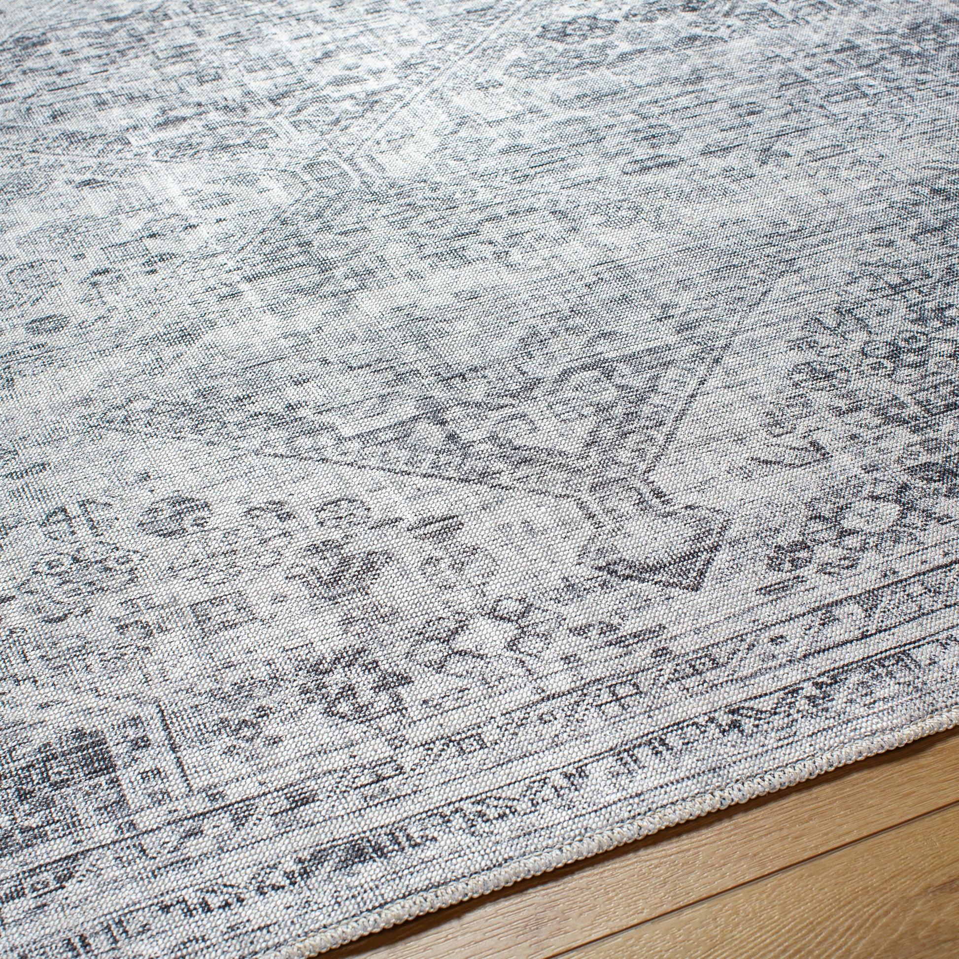 Embrace EMA-2312 Rug- Slate, Pale Blue, Ivory, Gray, Charcoal - Chapin Furniture