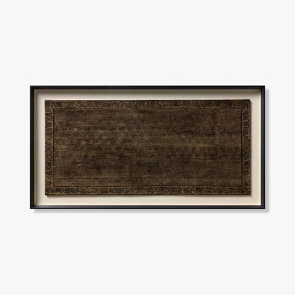 Amber Lewis x Loloi Felton Green / Black 4'-8" x 2'-4" Wall Art - Chapin Furniture