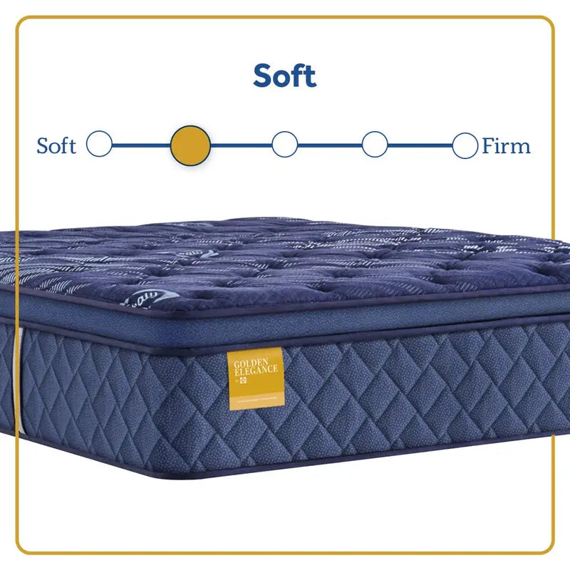 Sealy Golden Elegance Remmington Euro Pillow Top Mattress - Chapin Furniture