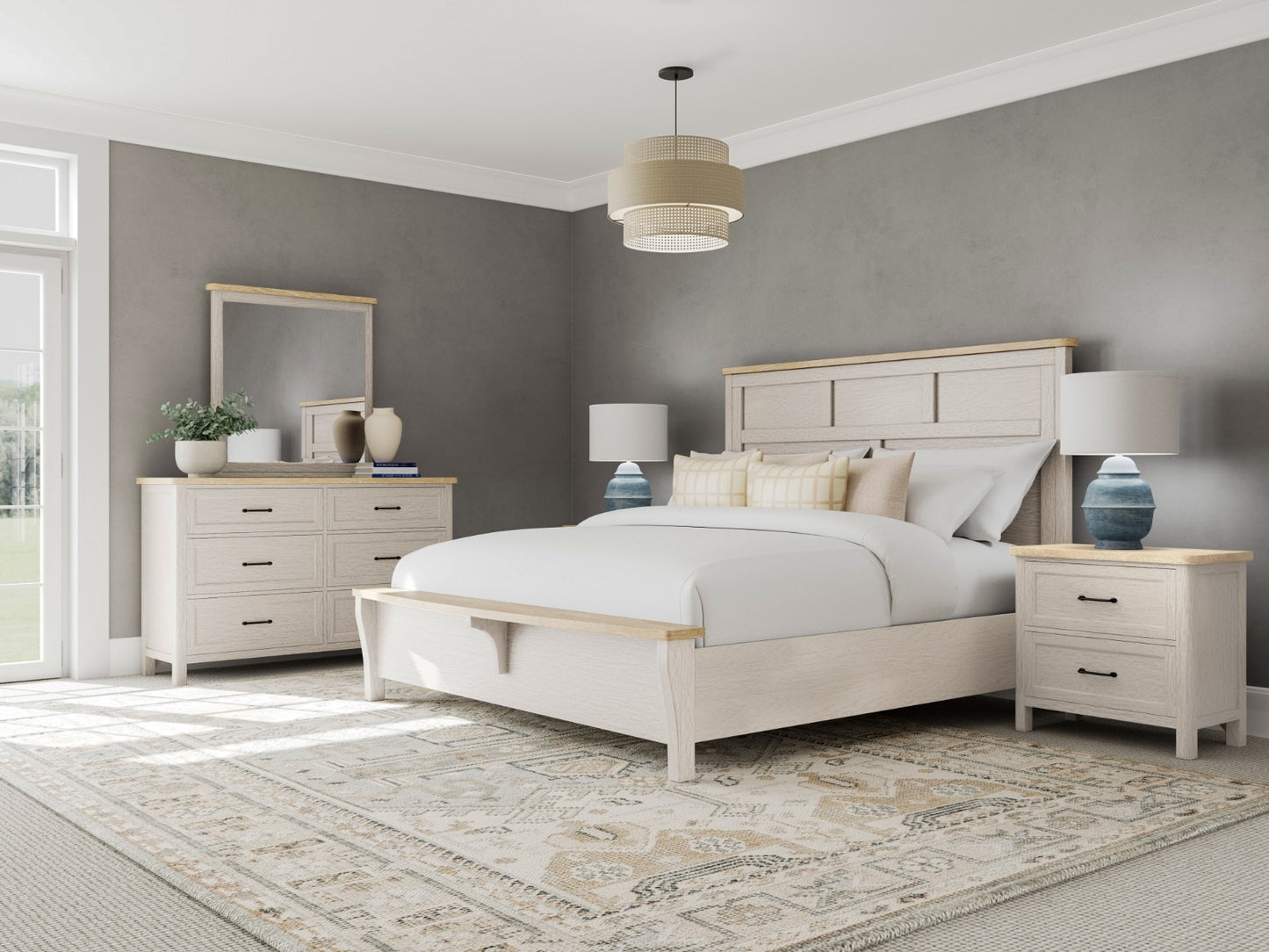 Glenndale Two Drawer Nightstand - Chapin Furniture