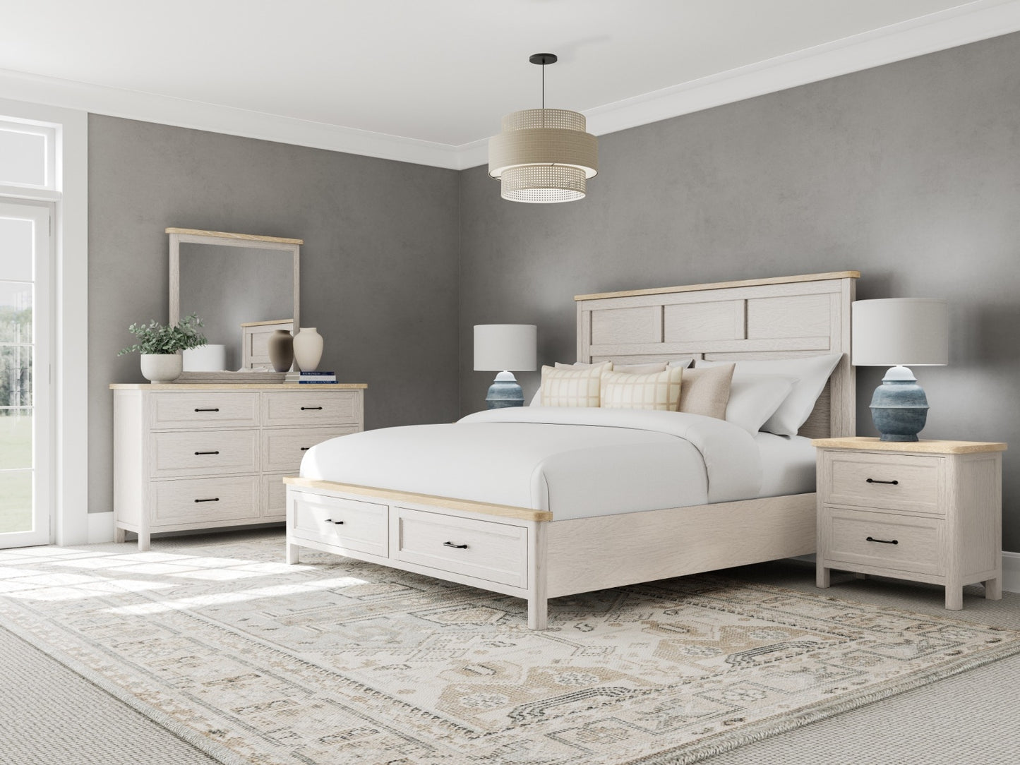 Glenndale Two Drawer Nightstand - Chapin Furniture