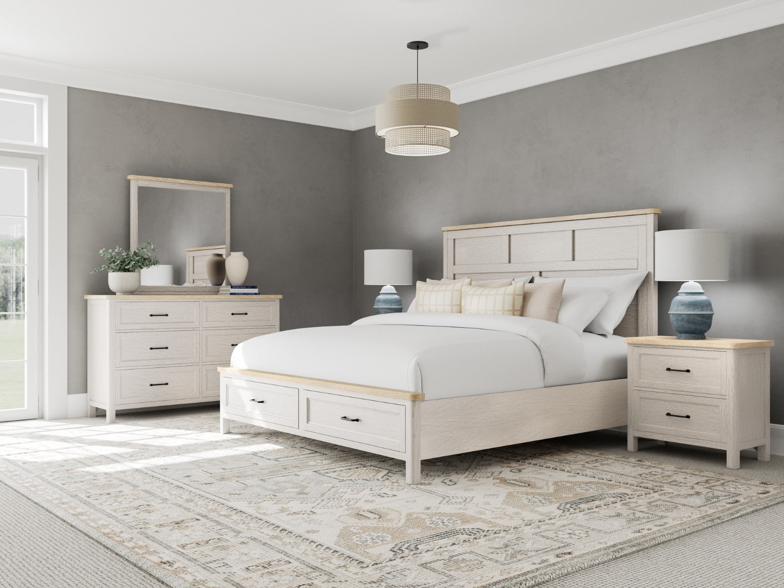Glenndale Two Drawer Nightstand - Chapin Furniture
